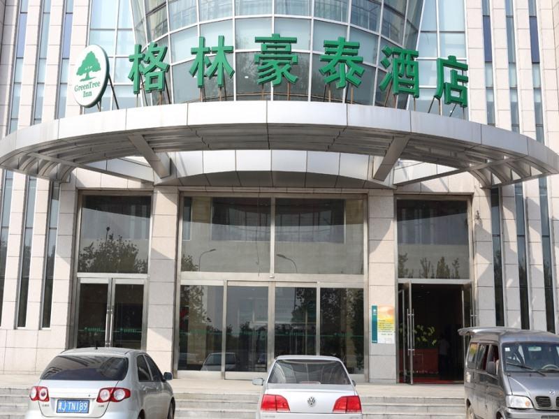 Greentree Inn Tianjin Wuqing Distric Bohai Market Exterior foto