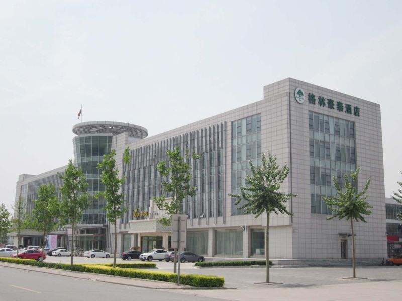 Greentree Inn Tianjin Wuqing Distric Bohai Market Exterior foto